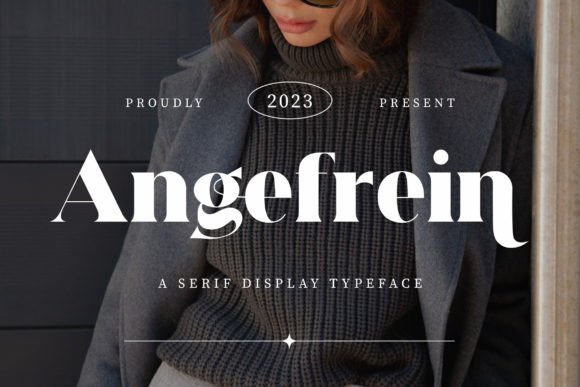 Angefrein Typeface Review: Elevating Brand Identity with Elegant Serif Design