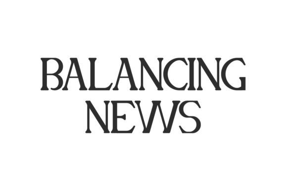 Balancing News: The Serif Display Font for Polished Brand Identity