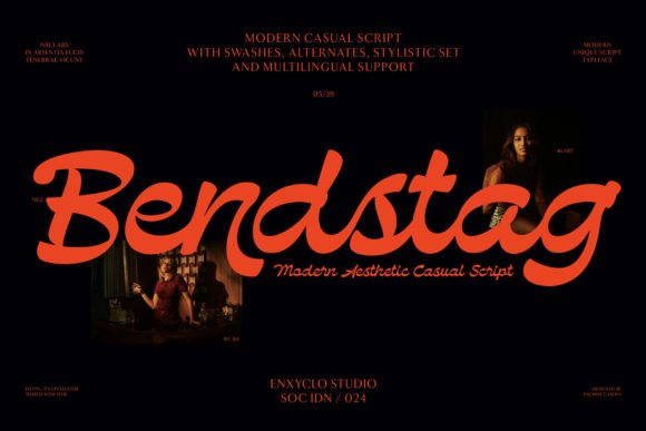 Bendstag: The Modern Script Font for Scroll-Stopping Campaigns