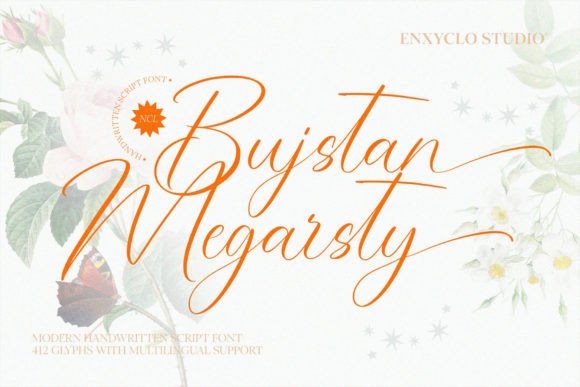 Bujstan Megarsty: The Modern Script Font for Scroll-Stopping Brand Content