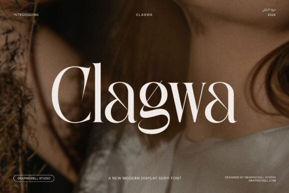 Clagwa: The Elegant Serif Font for Handmade Branding