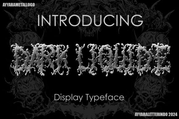Dark Liquide: The Blackletter Typeface for Bold Brand Identity