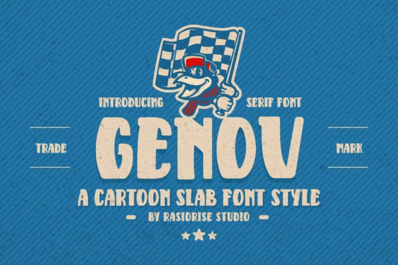 Genov Display Font Review for Crafters and Makers