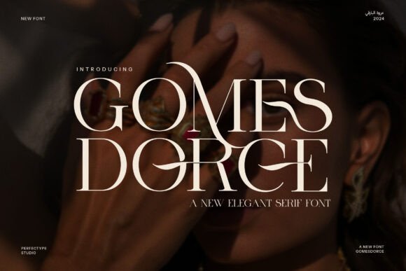 Gomes Dorce Display Serif Font for Elegant Craft Projects