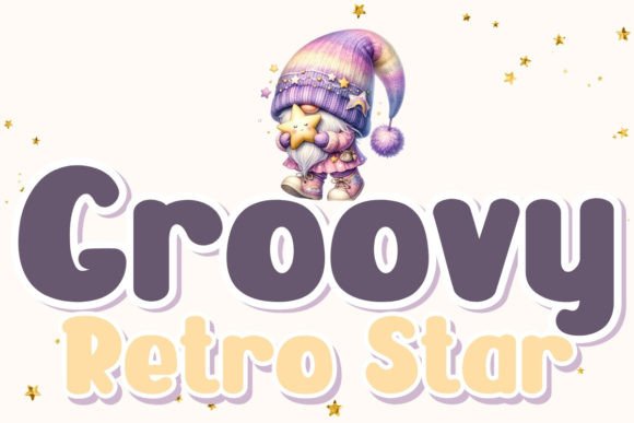 Groovy Retro Star: The Perfect Script Handwritten Font for Crafters