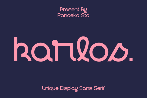 Karlos Typeface: A Geometric Sans Serif and Modern Script Hybrid for Branding