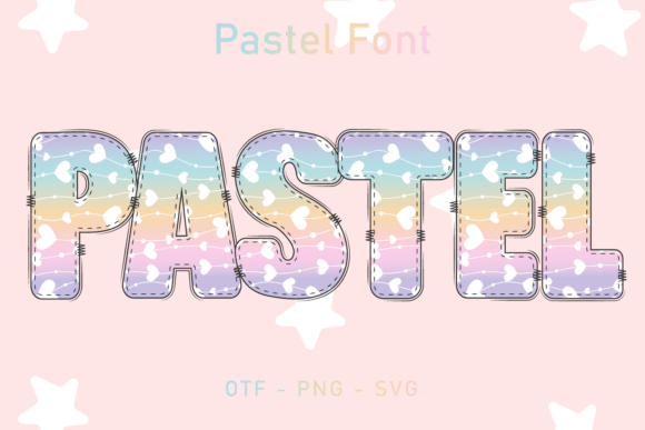 Pastel Love: A Color Font for Polished Brand Identity