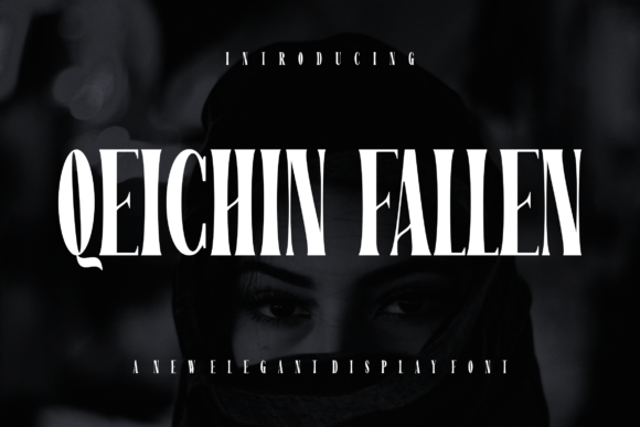 Qeichin Fallen: The Elegant Display Font for Boutique Branding