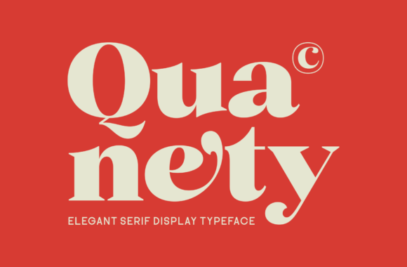 Quanety Elegant Display Font Review for Makers