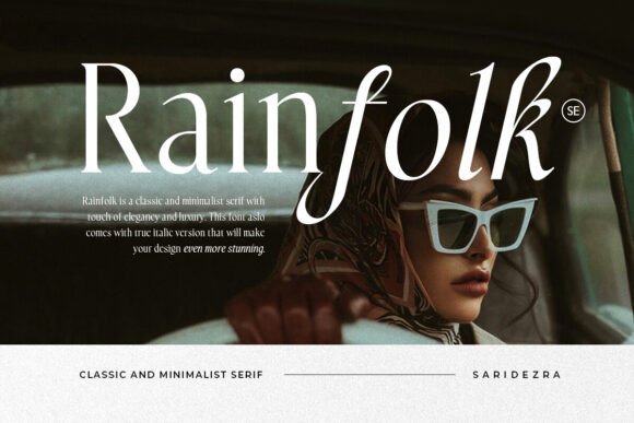 Rainfolk Typeface Review: Elevating Brand Identity