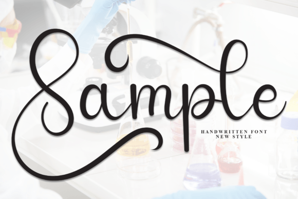 Sample: The Handwritten Display Font for Warm, Engaging Campaigns