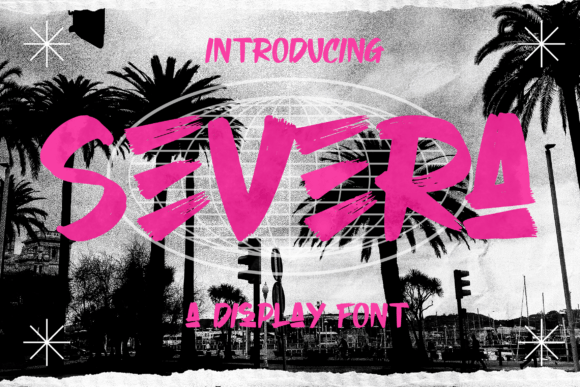 Severa: The Bold Marker Brush Display Font for High-Impact Marketing