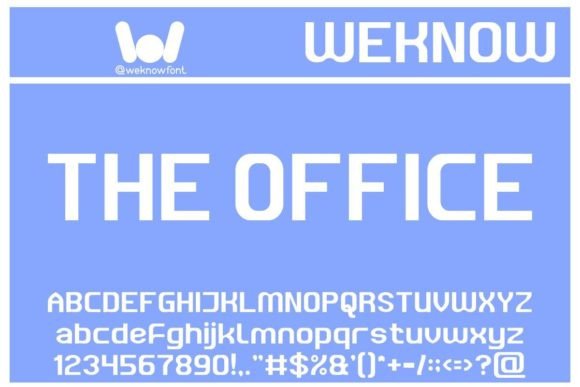 The Office Typeface: A Versatile Sans Serif for Modern Campaigns