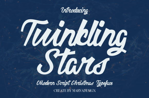Twinkling Stars Typeface Review for Modern Branding